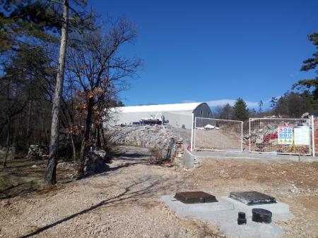 Gradnja komunalne infrastrukture Cesta na Lenivec, Vir: Arhiv Občine Sežana